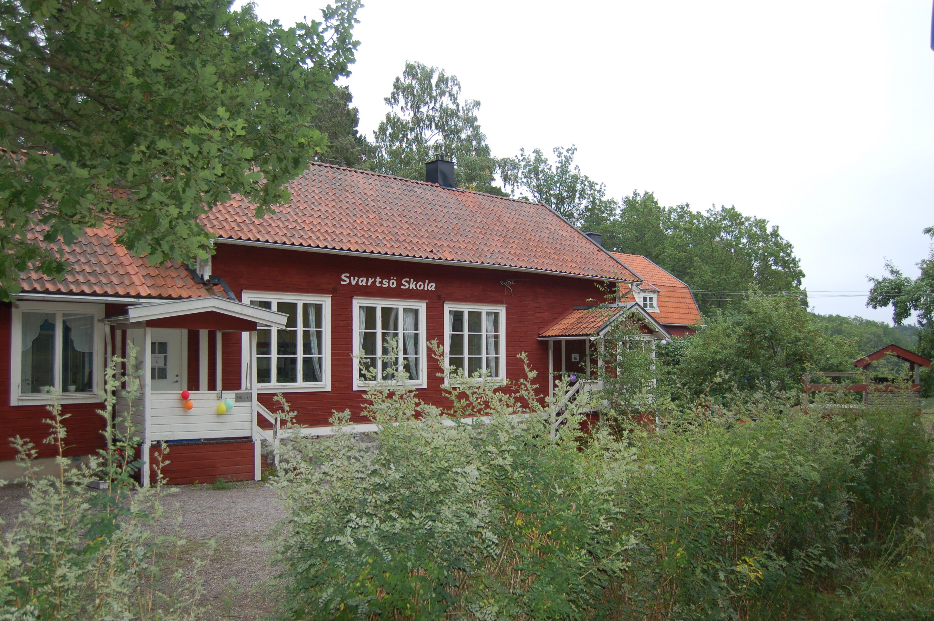 Svartsö skola uppfördes 1897.