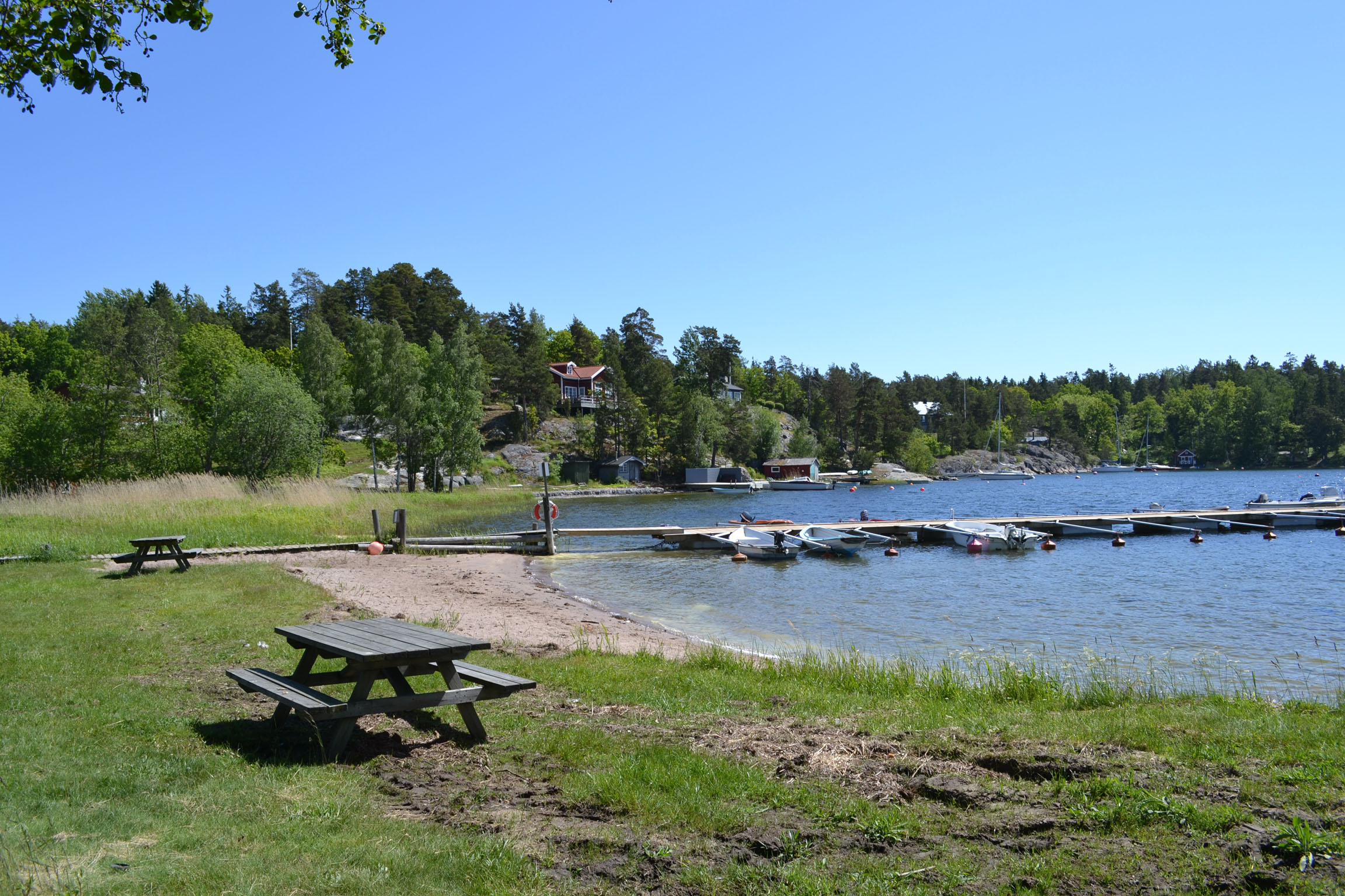 Abborrkrokens badplats.