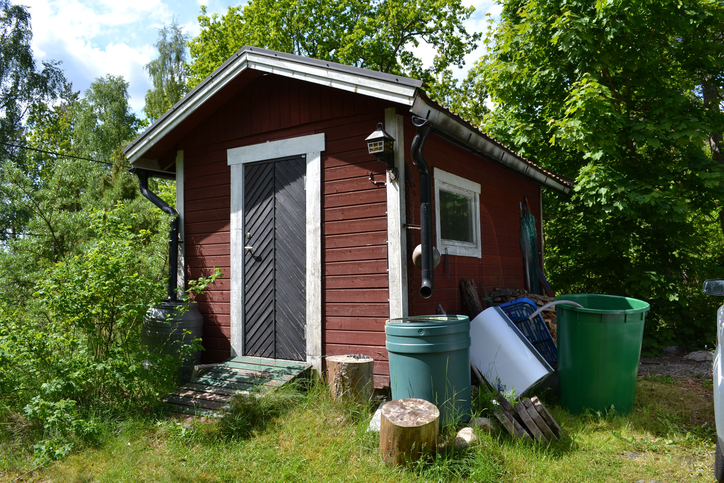 Uthuset sett från nordöst.