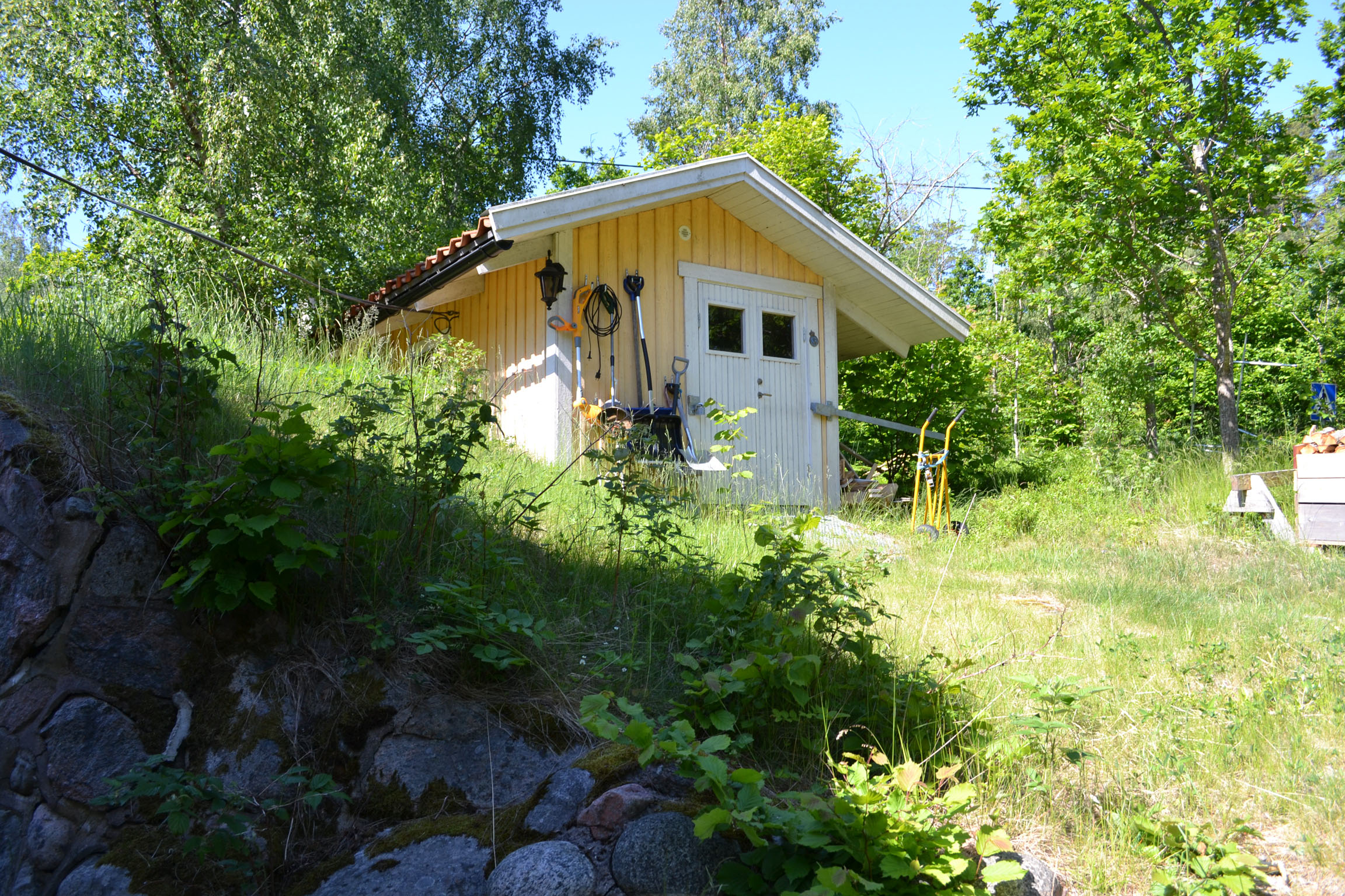 Bod strax väster om det stora boningshuset på fastigheten.