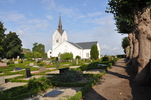 Östra Vemmenhögs kyrka sedd från sydost