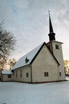 Möne kyrka från 1951, ritad av Ä Noréen. Neg.nr. B963_001:13. JPG. 