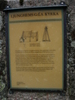 Informationstavla på Ljunghems gamla kyrka