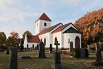 Everlövs kyrka sedd från sydost
