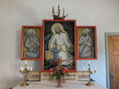 Altaruppsatsen i Skillinge kapell