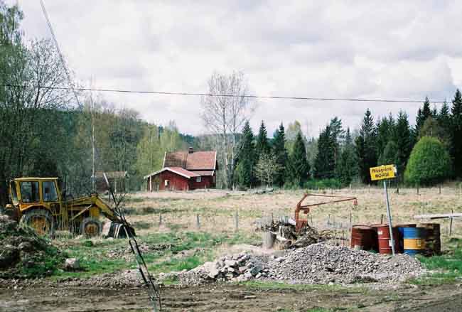 Lersjöns kapell, vy mot riksgränsen.