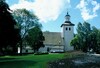 Grums kyrka från norr.