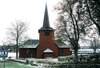 Lungsunds kyrka från väster.