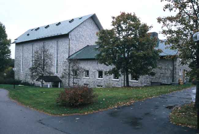 Storfors kyrka, från nv.