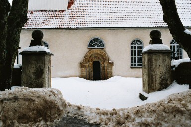 Södra ingången till Södra Vings kyrkogård. Neg.nr. B963_010:06. JPG. 