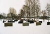 Västra delen av Murums kyrkogård. Neg.nr. B963_004:01. JPG. 
