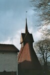 Klockstapel vid Knätte kyrka. Neg.nr. B963_027:10. JPG. 