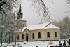 Fänneslunda-Grovare kyrka sedd från sydost. Neg.nr. B963_007:04. JPG. 