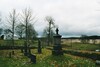 Östra delen av Böne kyrkogård med Ätradalen i bakgrunden. Neg.nr. B963_029:20. JPG. 