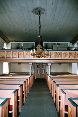 Interiör av Härna kyrka. Neg.nr. B963_013:22. JPG.