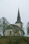 Humla kyrka, uppförd 1889 efter ritningar av Fritz Eckert. Neg.nr. B963_017:09. JPG. 