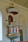 Blidsbergs kyrka, predikstol. Neg.nr. B963_023:06. JPG.