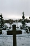 Vists kyrkogård från utvidgningen i norr. Neg.nr. B963_044:10. JPG. 
