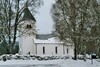 Vists kyrka, till stor del uppförd 1892 efter ritningar av Gustaf Pettersson. Neg.nr. B963_044:19. JPG. 