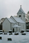 Vists kyrka, till stor del uppförd 1892 efter ritningar av Gustaf Pettersson. Neg.nr. B963_044:12. JPG. 