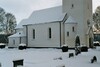 Vists kyrka, till stor del uppförd 1892 efter ritningar av Gustaf Pettersson. Neg.nr. B963_045:21. JPG. 