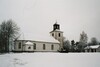Hällstads kyrka med sakristia åt norr. Neg.nr. B963_005:22. JPG. 
