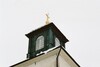 Kopparklädd lanternin på Hällstads kyrka. Neg.nr. B963_006:12. JPG. 