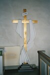 Ursprunglig altarprydnad i Hällstads kyrka. Neg.nr. B963_006:19. JPG.