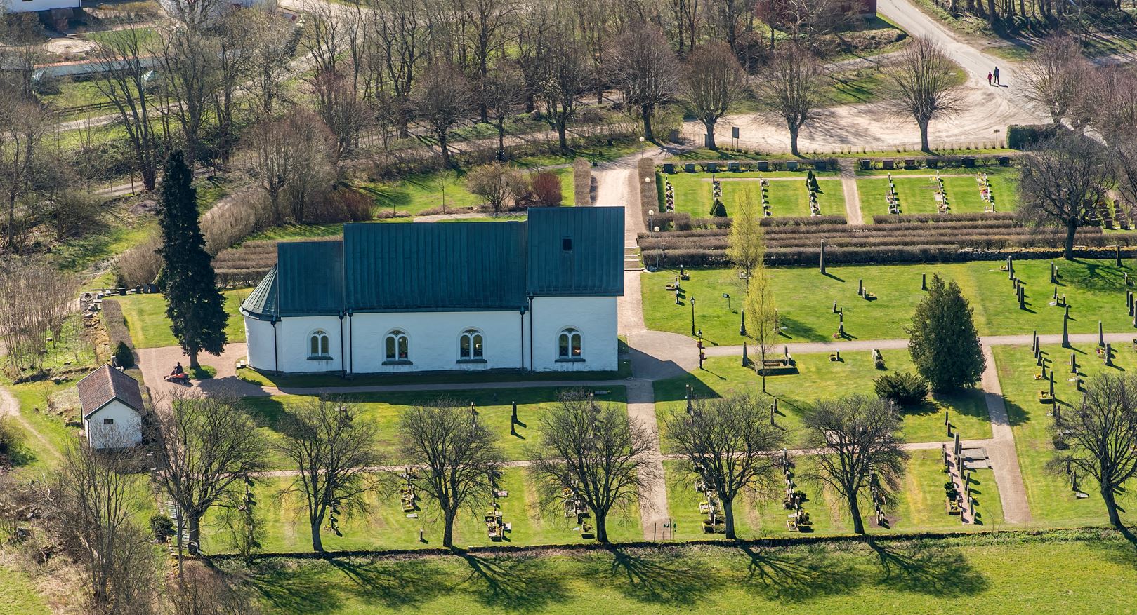 Linderöds kyrka sedd från norr