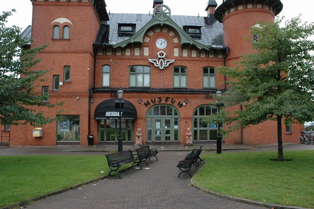 Ulricehamns fd järnvägsstation.