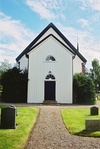 Ljungsarps kyrka med vapenhus sedd från V.
