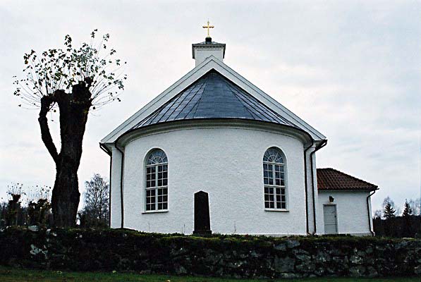 Revesjö kyrkas kor, sett österifrån