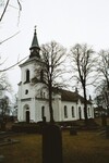 Herrljunga kyrka och kyrkogård. Neg.nr. B961_015:08. JPG. 