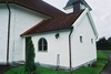 Sakristian på Torepstorps kyrka, sedd från NÖ.