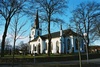 Kinna kyrka sedd från SÖ.