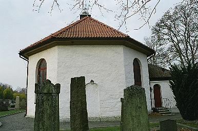 Koret på Horreds kyrka, från Ö.