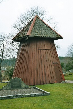 Klockstapel vid Fullestads kyrka. Neg.nr. B961_042:06. JPG. 