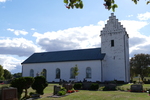 Skepparslövs kyrka sedd från norr