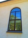 Renovering av samtliga fönsterbågar samt byte av blyspröjs. 