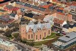 Heliga Trefaldighets kyrka sedd från sydväst