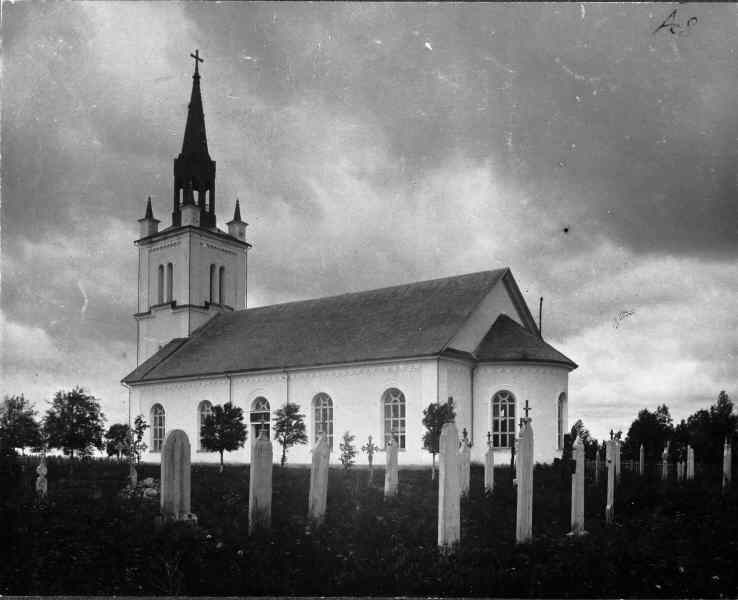 Ås kyrka från sydöst