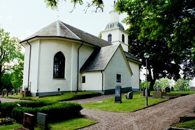 Frösve kyrka, exteriör från norr. 
Neg nr 02/133:24.jpg