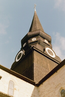 Varnhems klosterkyrka. Centraltornet. Neg nr 02/176:03.
