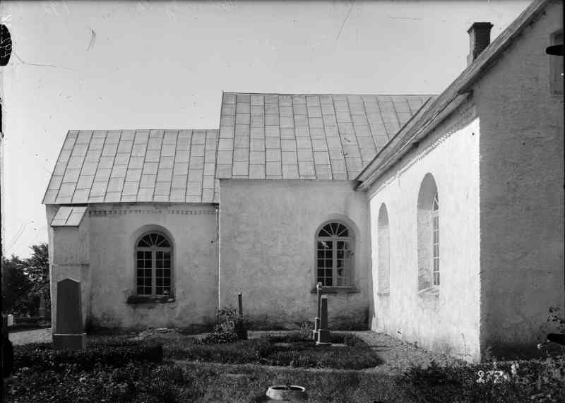Brunnby kyrka, östra delen mot norr