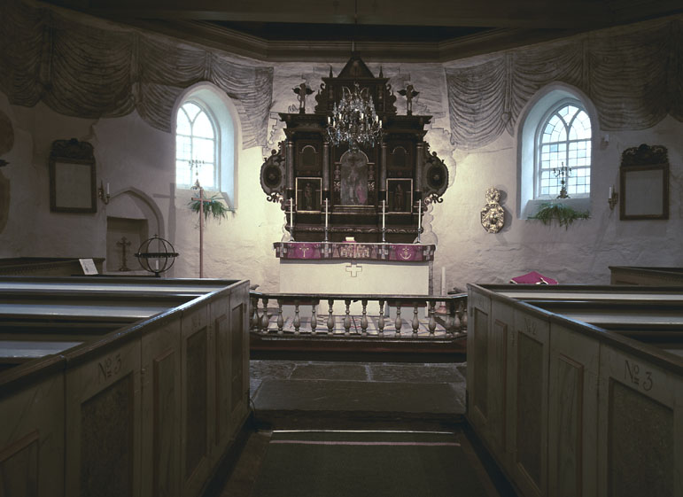 Lundby gamla kyrka, koret