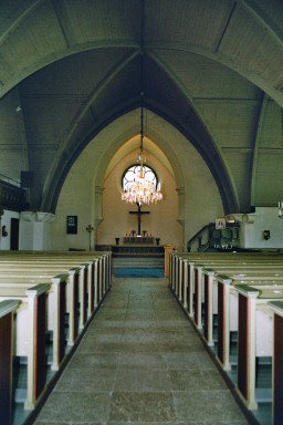 Vinköls kyrka, vy mot koret.  Neg.nr.04/207:10.jpg.