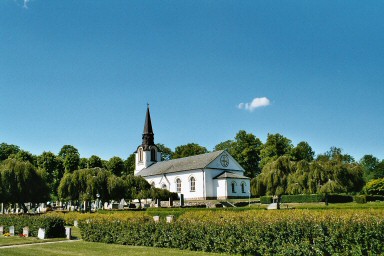 Kvänums kyrka och kyrkogård. Neg.nr. 04/137:14. JPG. 