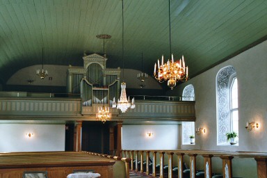 Interiör av Ryda kyrka. Neg.nr. 04/129:21. JPG.