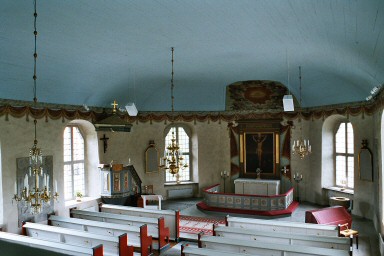 Interiör av Bitterna kyrka. Neg.nr. 04/123:24. JPG.