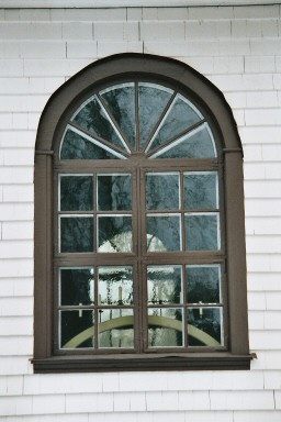 Fönster på Angerdshestra kyrka. Neg.nr. B963_063:03. JPG. 